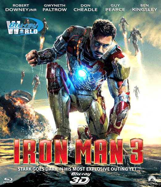 F364 - Z018 - Iron Man 3 - NGƯỜI SẮT 3 2013 3D 50G (DTS-HD MA 7.1)  